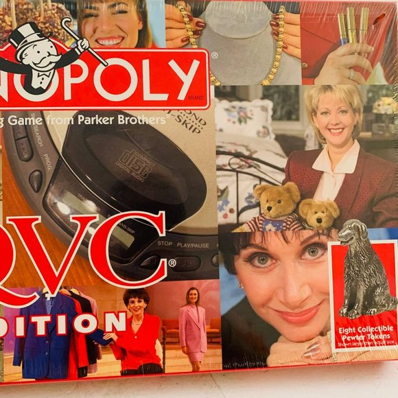 Vintage Monopoly QVC Edition 1999 Board Game Hasbro USAopoly New Sealed - Picture 4 of 7
